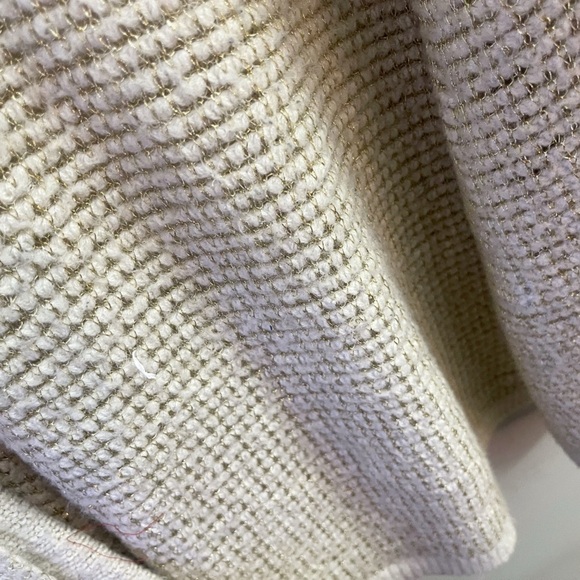 Vintage Avon Cream Knit Cardigan with Pockets Casual Chic Fall Winter Cozy - Picture 7 of 7